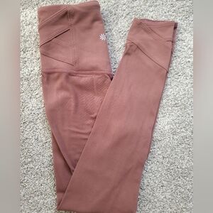 Athleta Mauve Leggings